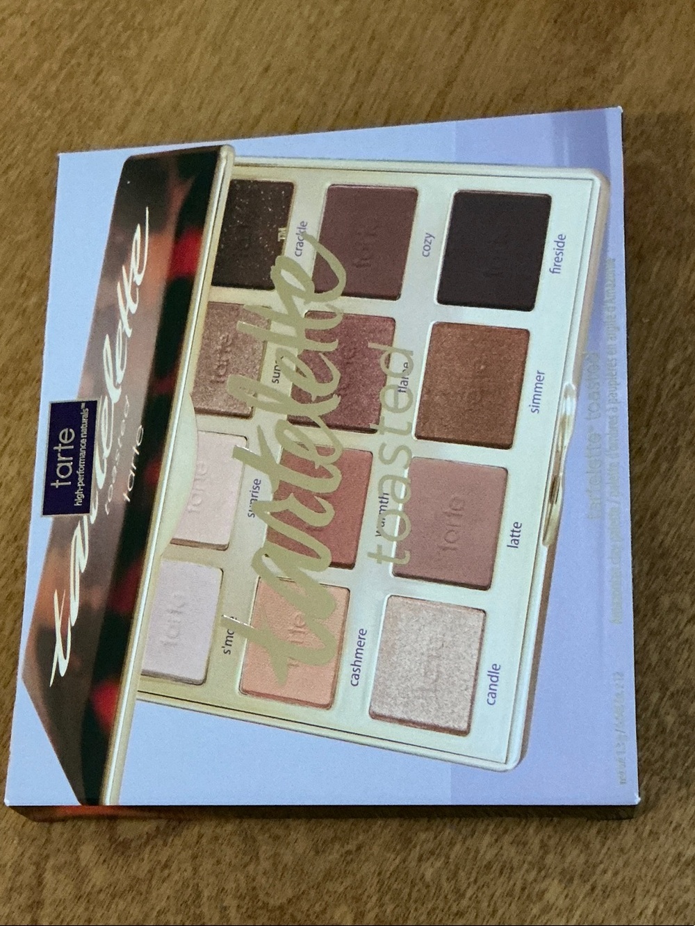 NIB Tarte Tartelette Toasted Amazonian Clay Eyeshadow Palette